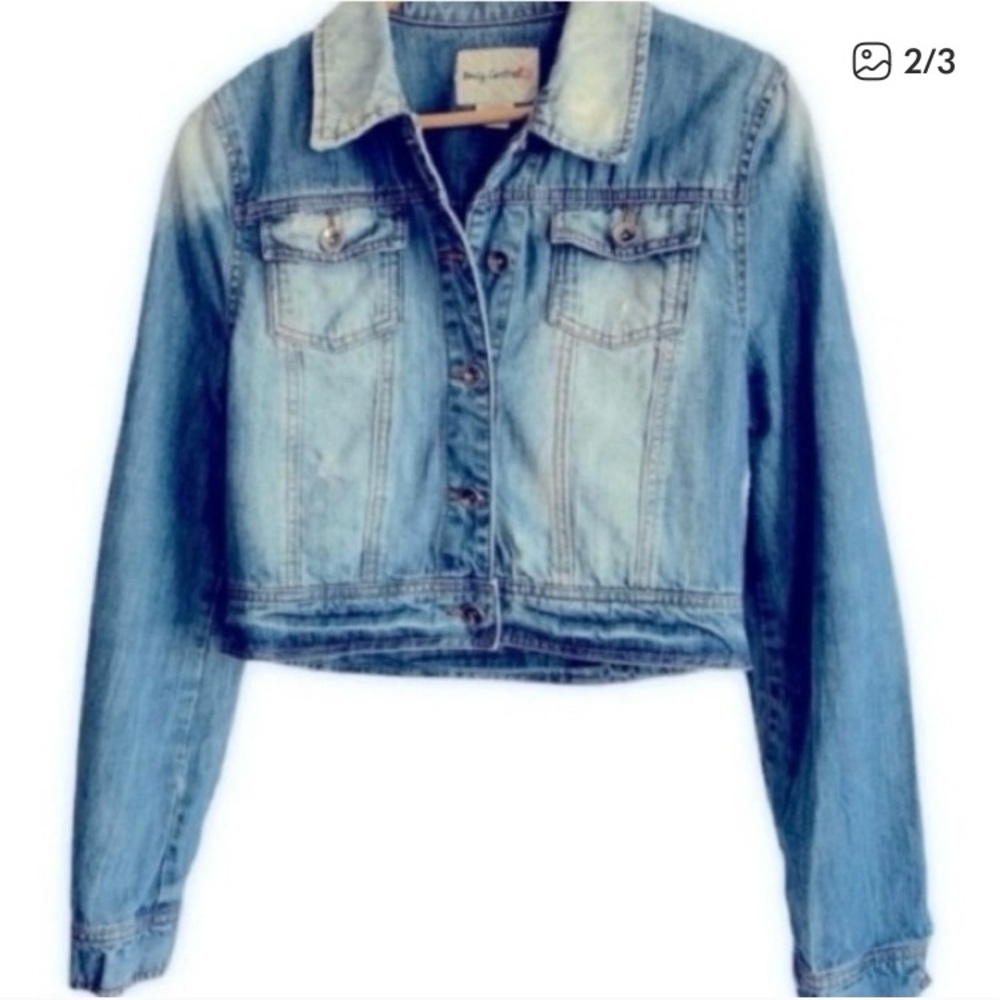 Body Central Jean Jacket Sz L